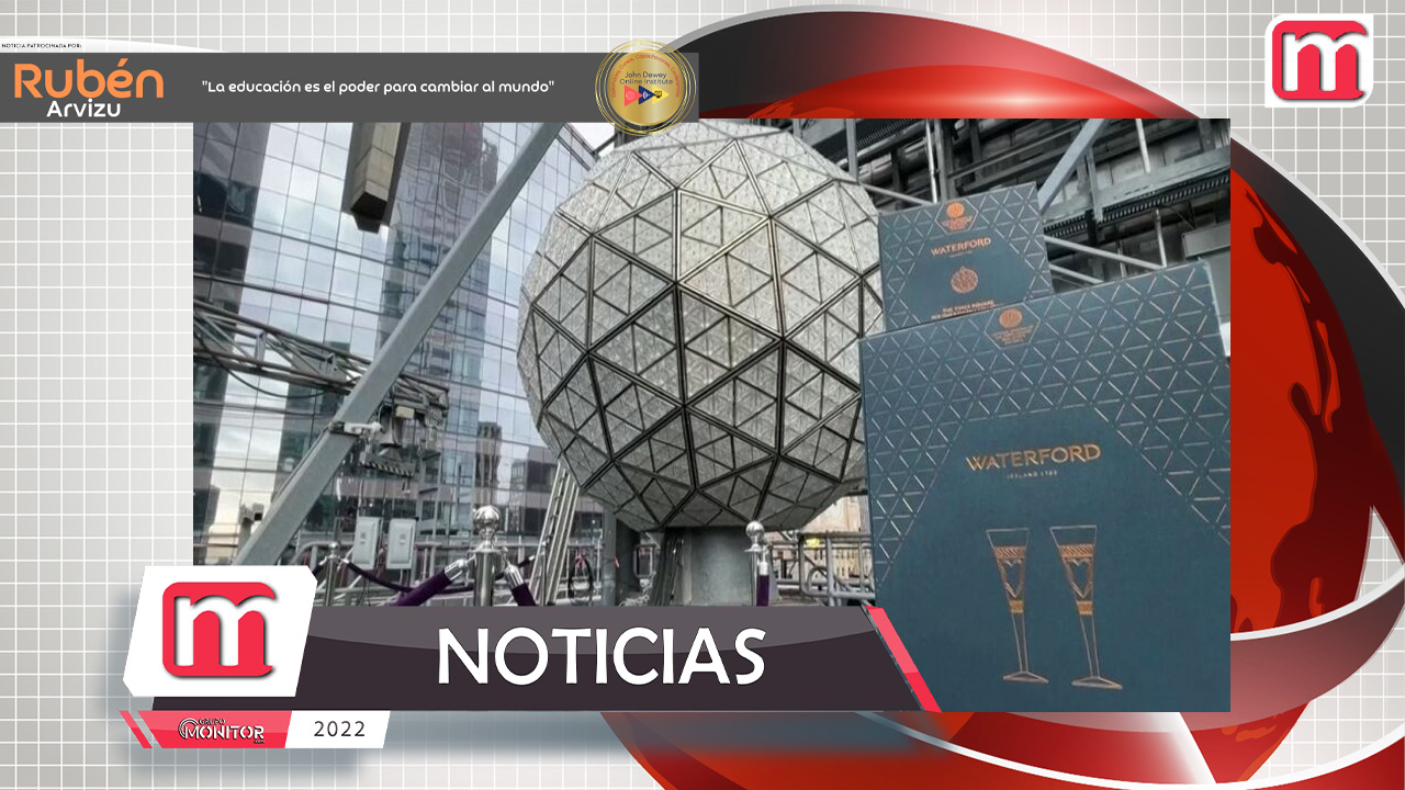 Alistan bola de cristal que brillará sobre Times Square en Nueva York