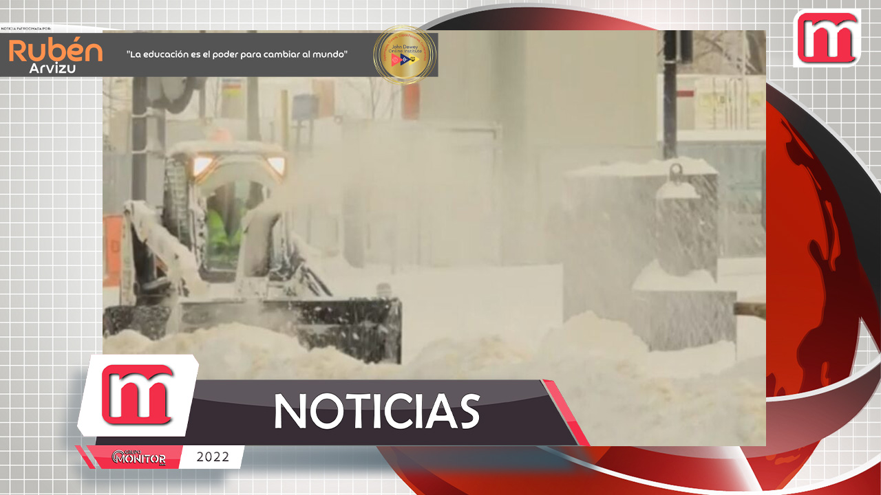 Continúa la emergencia en Estados Unidos por históricas nevadas