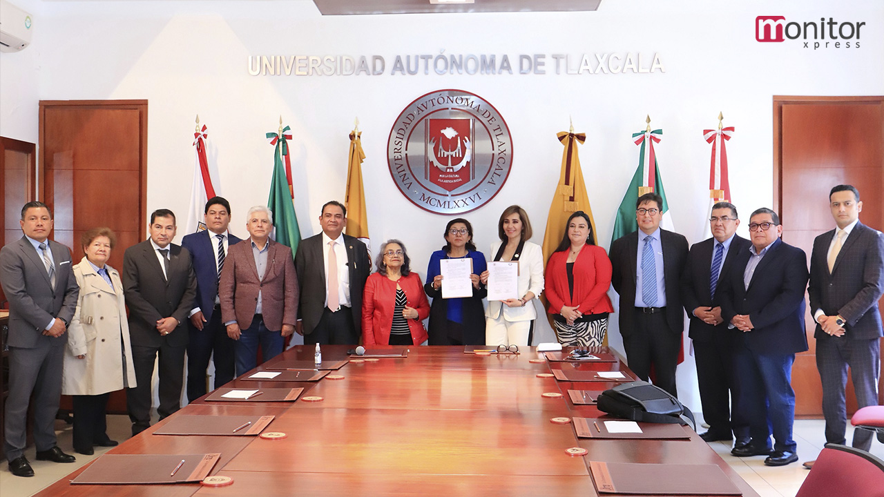 Vinculación académica entre la UATx y Colegio Nacional del Notariado