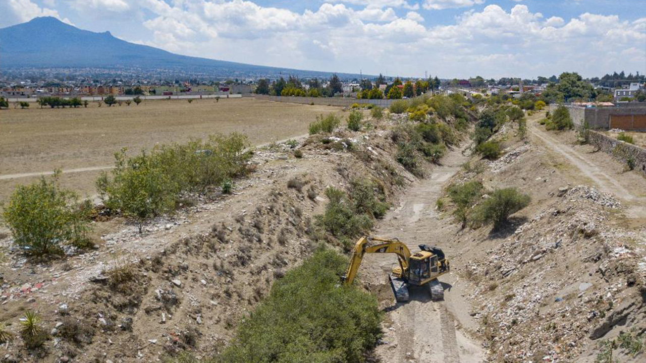 Realiza ayuntamiento de Huamantla acciones de desazolve