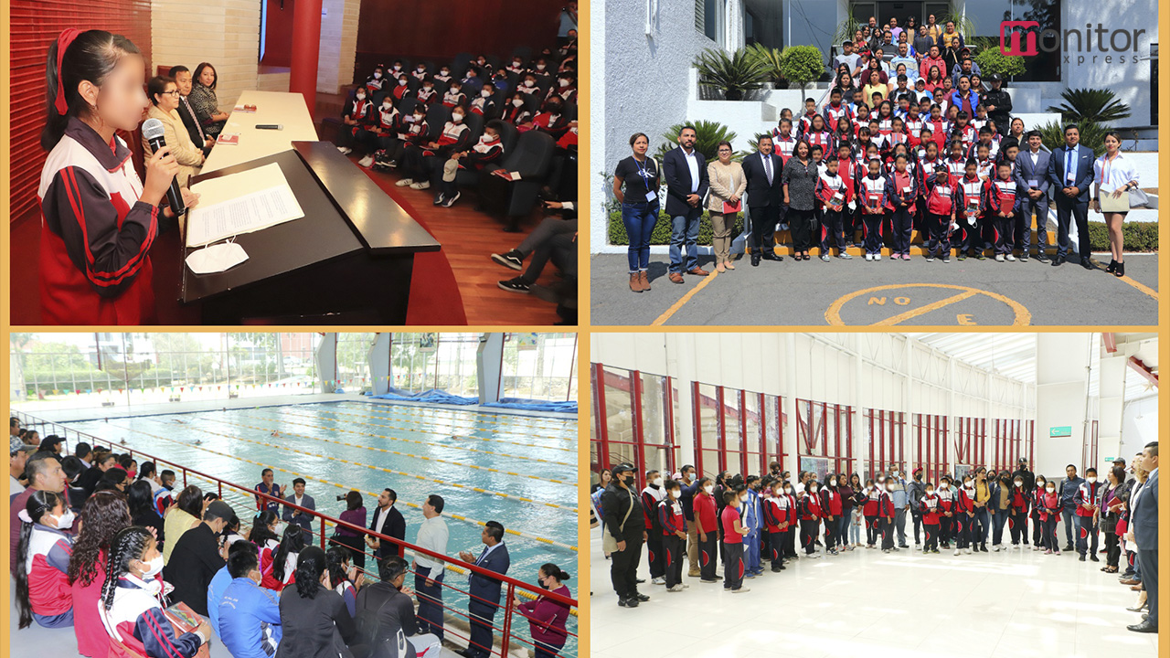 Visitan la UATx alumnos de primaria de Papalotla