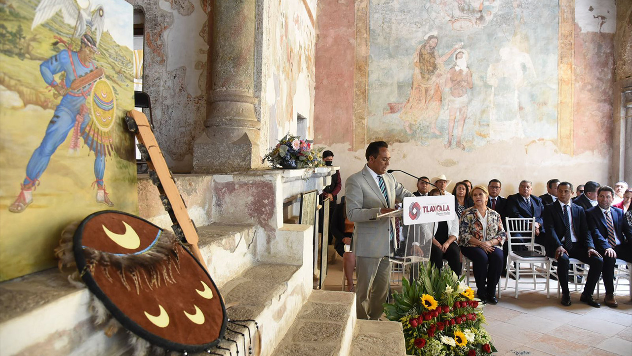 Conmemoran el 502 aniversario luctuoso de Xicohténcatl Axayacatzin