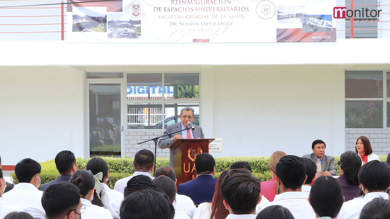 Fortalece UATx infraestructura de la Facultad de Ciencias de la Salud