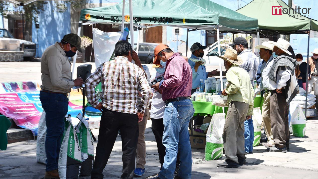 Informa ayuntamiento de Huamantla cambio de sede del tianguis agropecuario "Mis semillas huamantlecas"