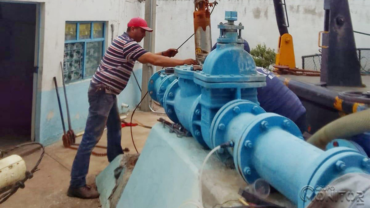 Atiende CAPAMH Huamantla y CFE falla eléctrica en el pozo de nuevos horizontes