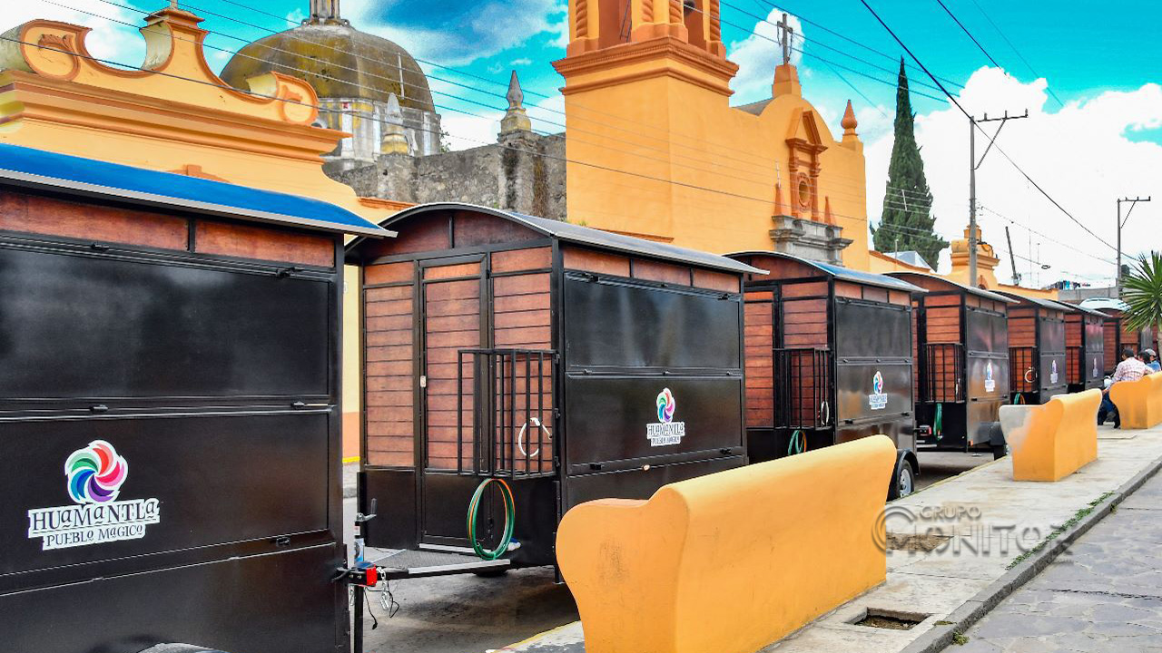 Invita ayuntamiento de Huamantla a la inauguración de food trucks en la plazuela de Jesús