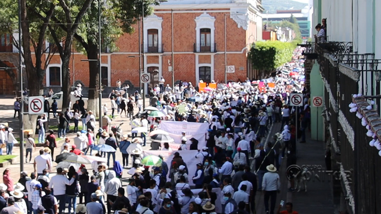 Da megamarcha lección de civilidad a gobierno de Lorena Cuellar