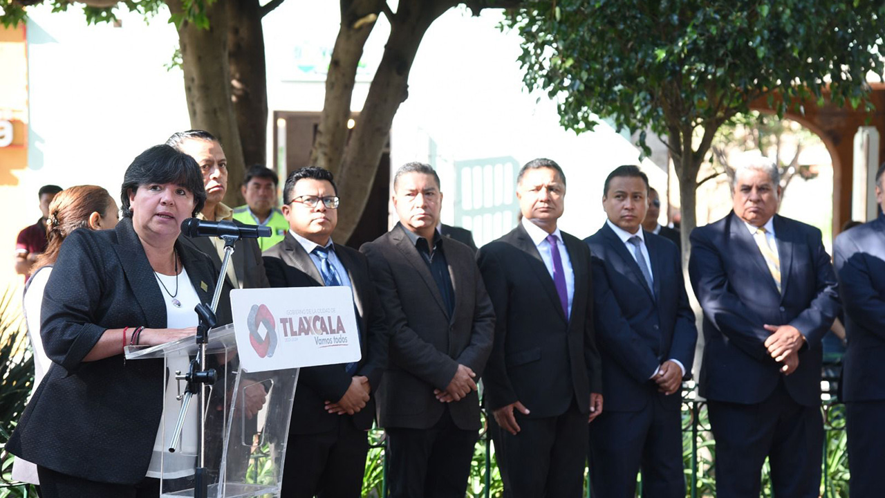 Encabeza Maribel Pérez Arenas ceremonia del 176 aniversario luctuoso de Felipe Santiago Tetlamatzi Xicohténcatl