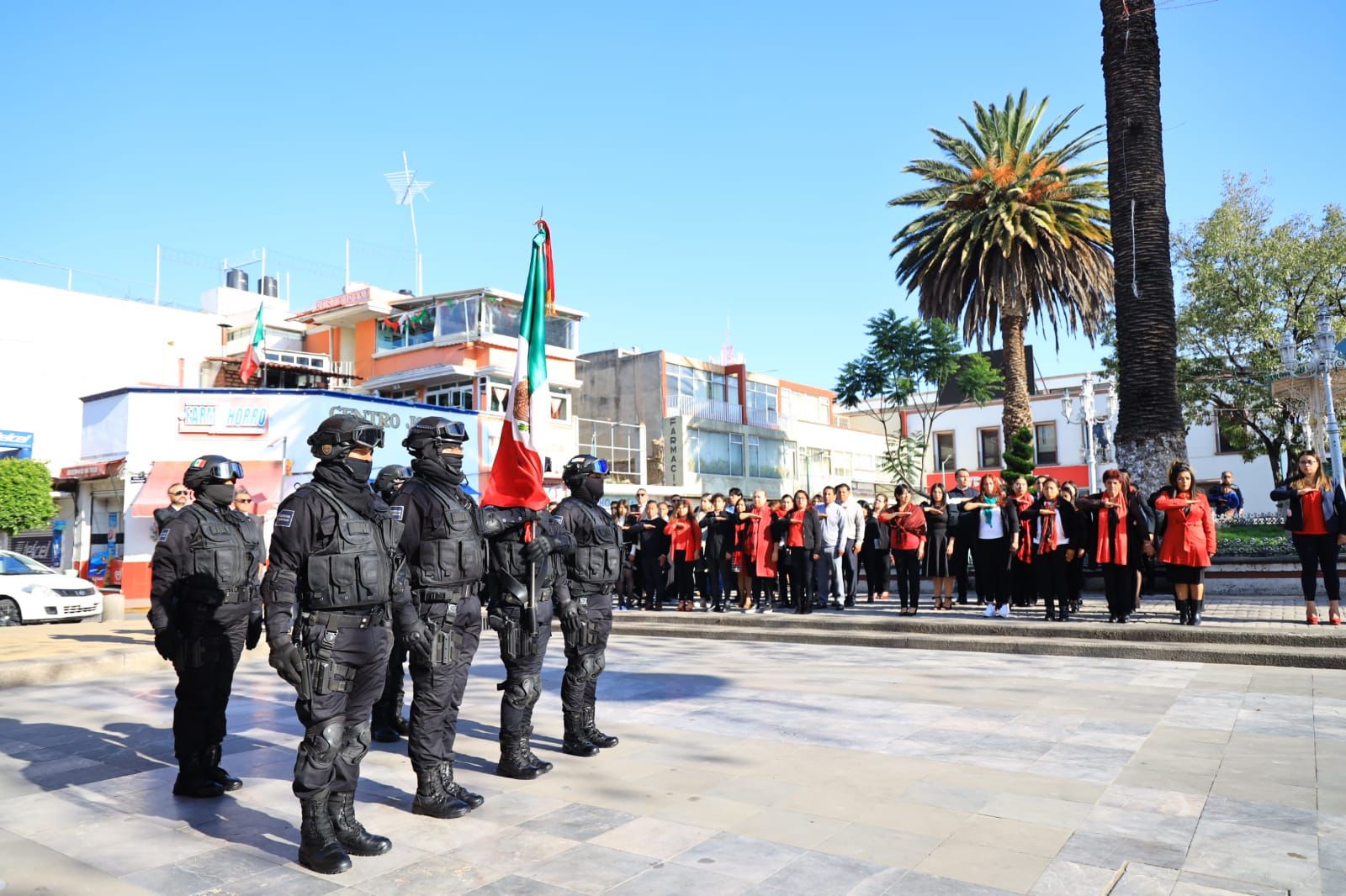Conmemora Ayuntamiento de Chiautempan Gesta Heroica de Felipe Santiago Xicohténcatl y los Niños Héroes de Chapultepec