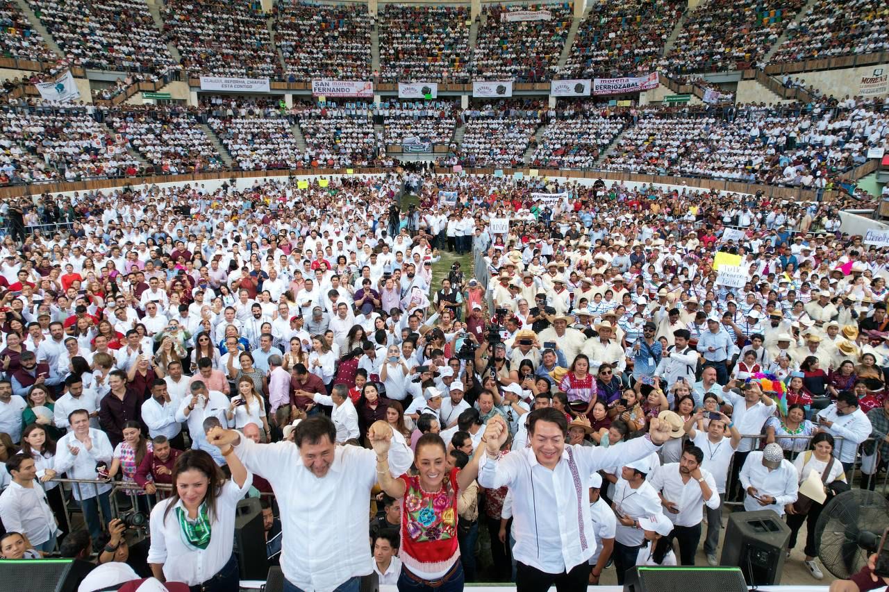 En Chiapas, sectores se unen al proyecto de Claudia Sheinbaum