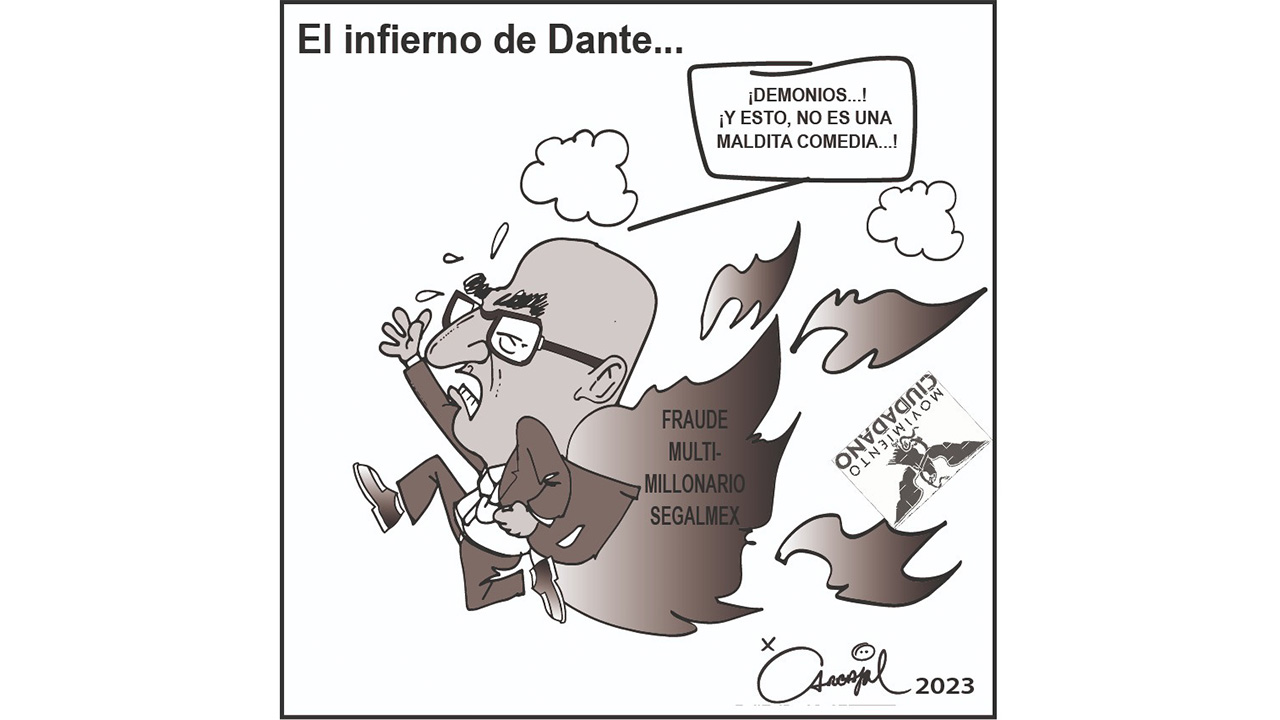 El infierno de Dante...