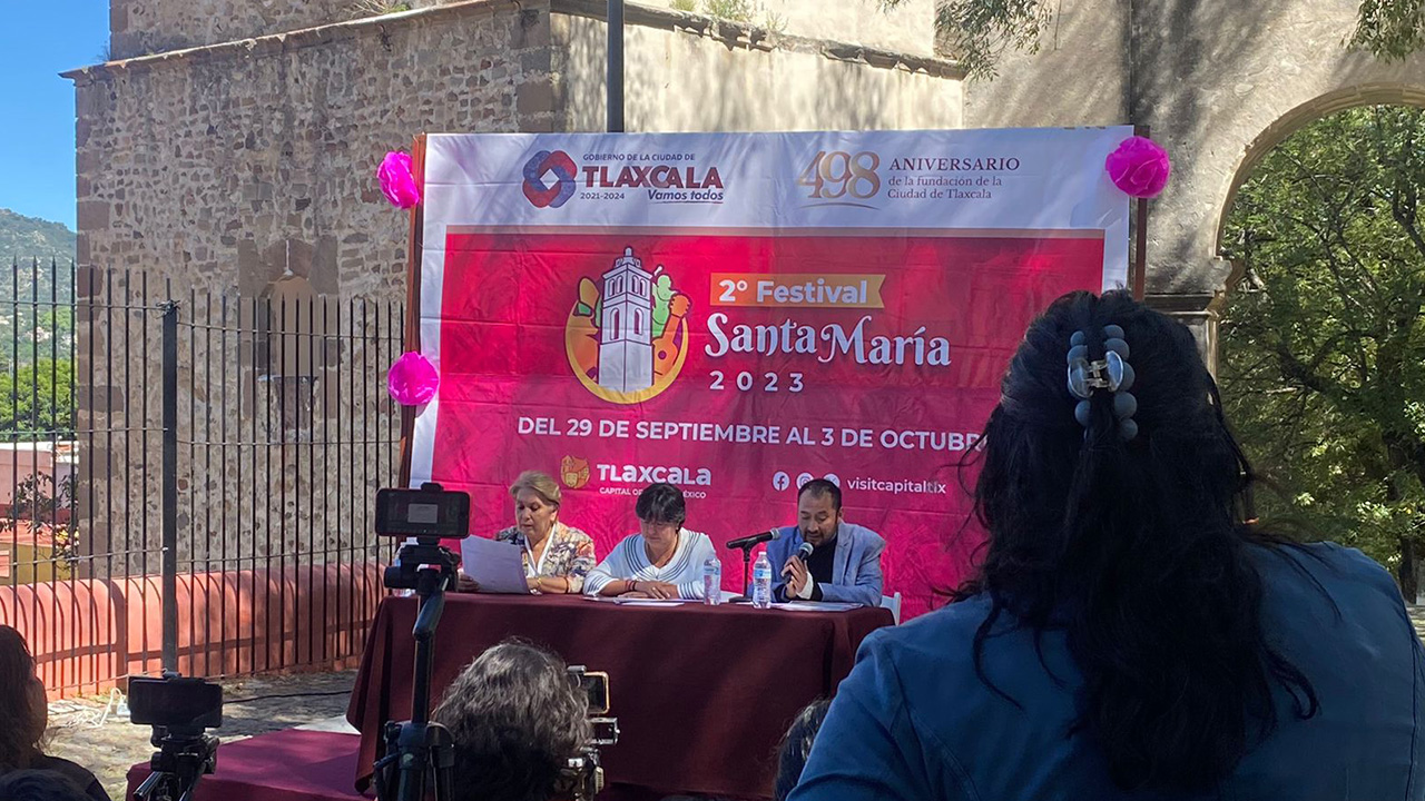 Anuncian segunda edición de festival Santa María en Tlaxcala Capital