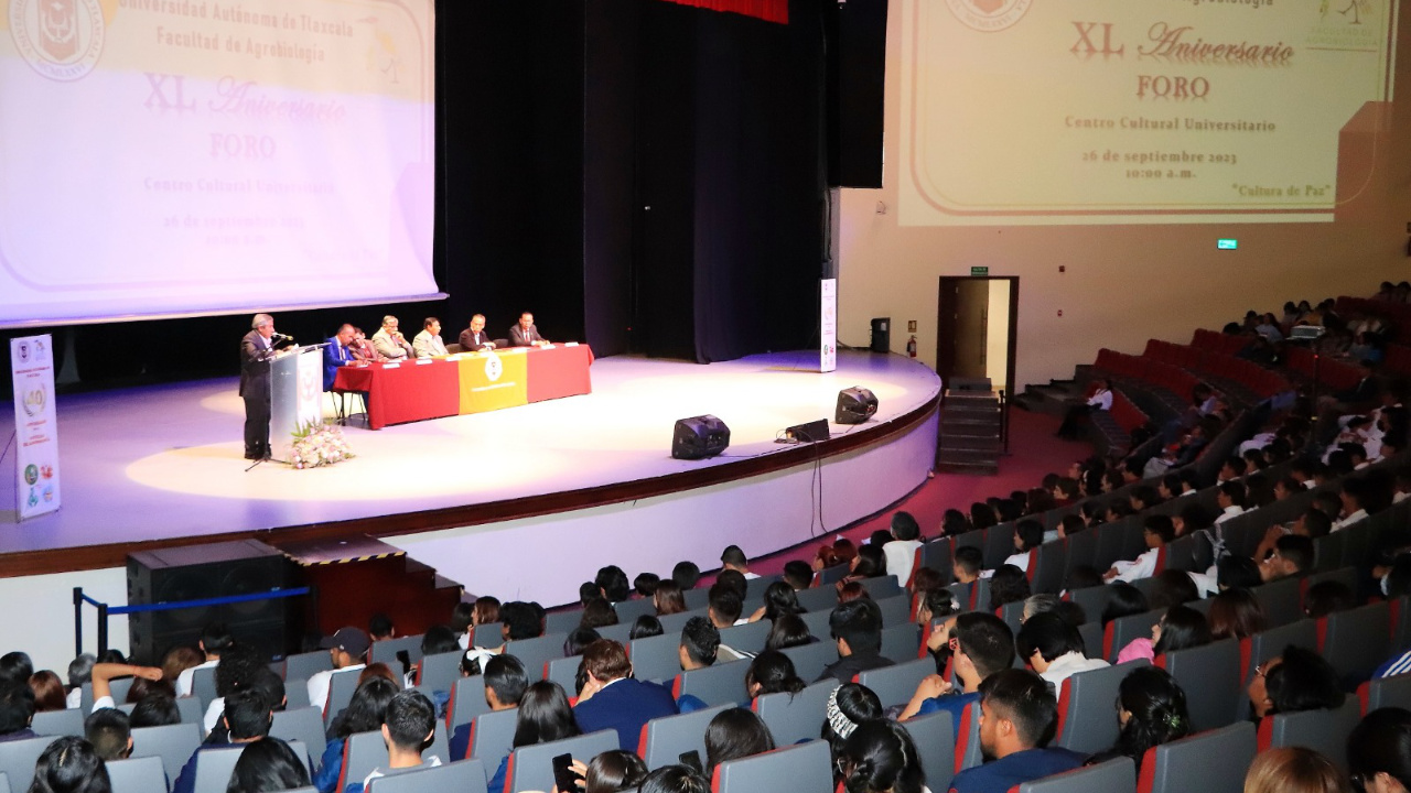 Conmemora Agrobiología de la UATx su cuarenta aniversario