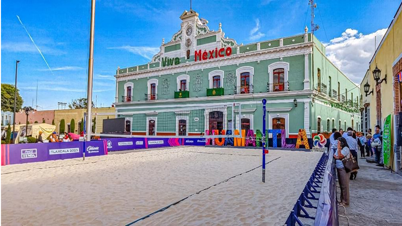 Llega a Huamantla el campeonato de voleibol con los primeros entrenamientos