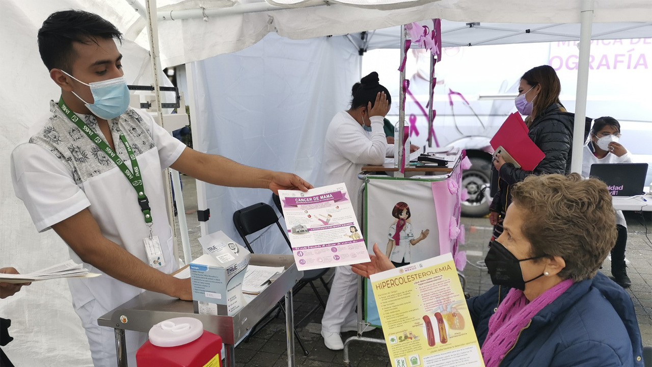 Invita IMSS Tlaxcala a sumar esfuerzos en el Mes de Sensibilización sobre el Cáncer de Mama