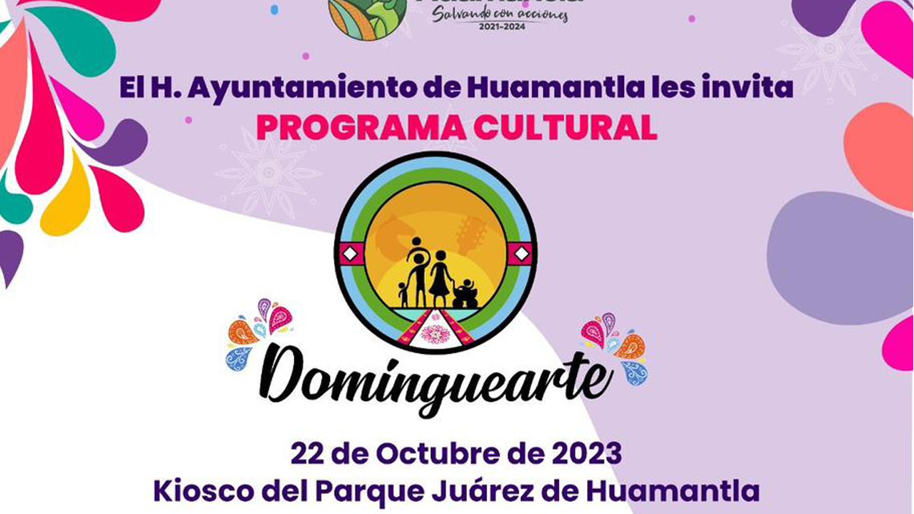 Disfruta del programa cultural dominguearte con talento artístico local