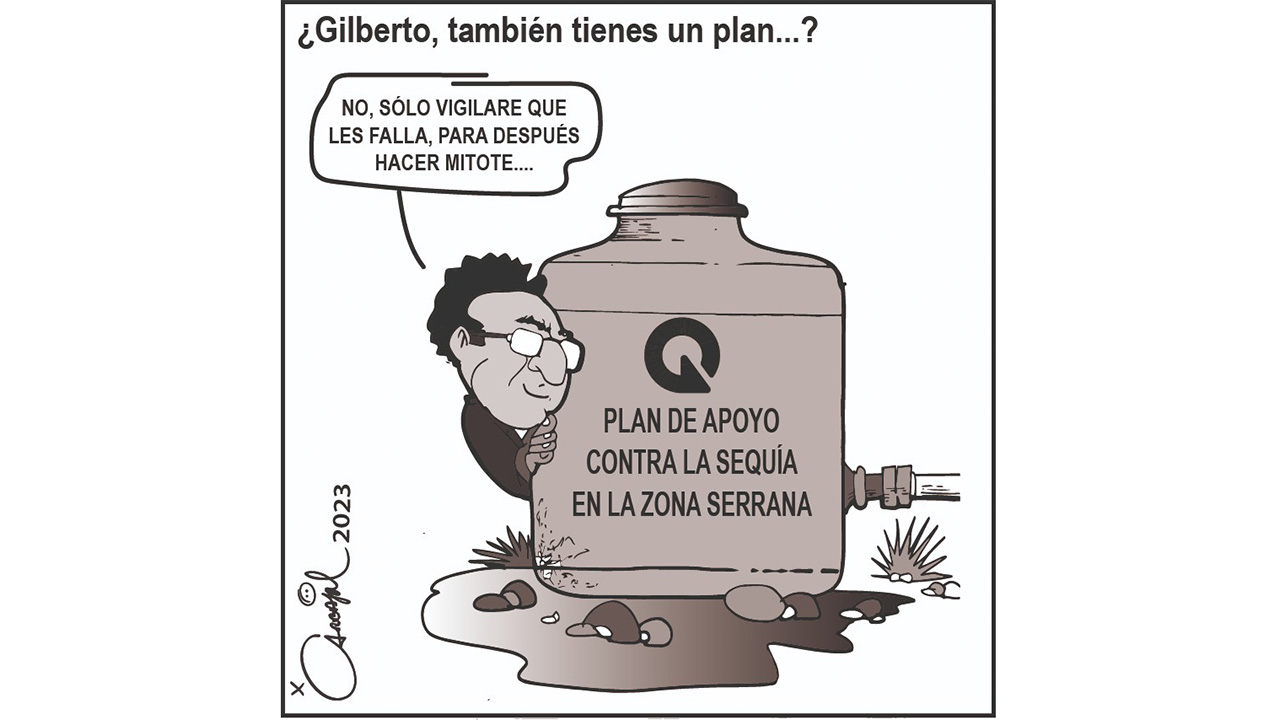 ¿Gilberto, también tienes un plan...?