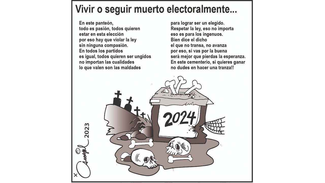 Vivir o seguir muerto electoralmente...