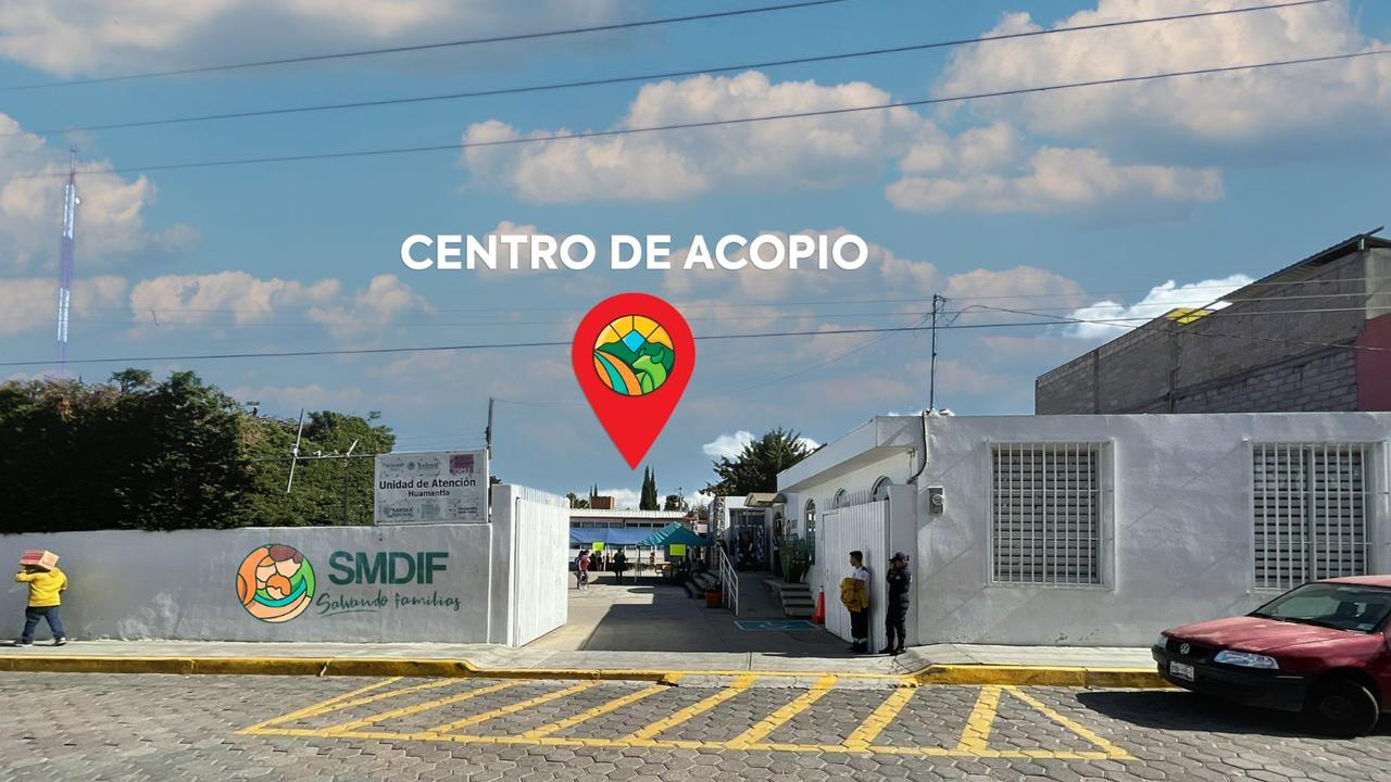 SMDIF Huamantla será un centro de acopio para ayudar a los damnificados de guerrero