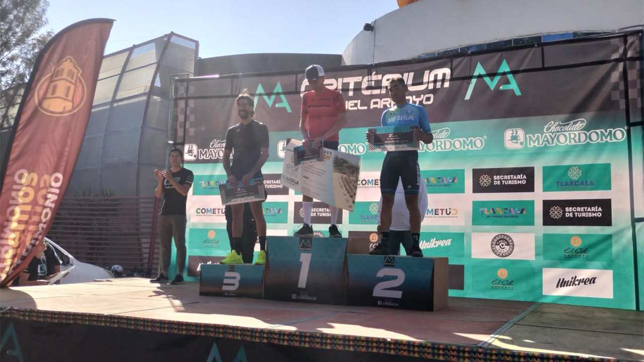 Tlaxcala Capital fue sede de la carrera "Critérium Miguel Arroyo"