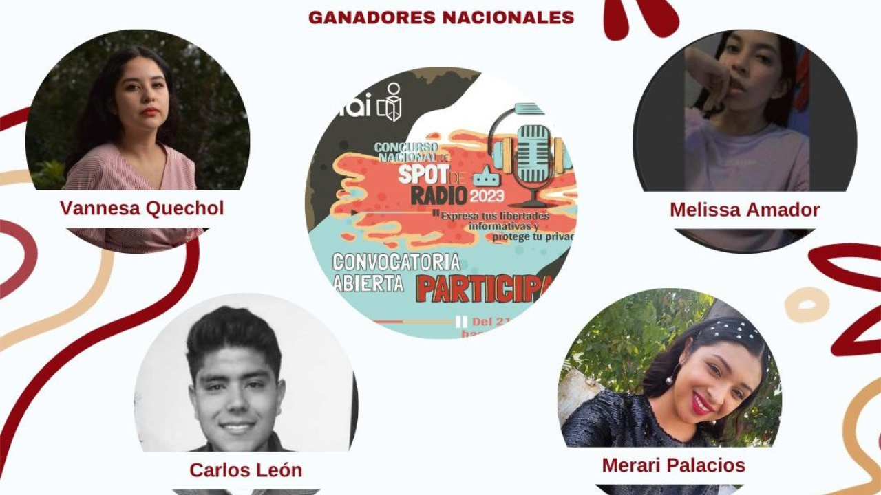 Destacan estudiantes de la UATx en concurso nacional del INAI.