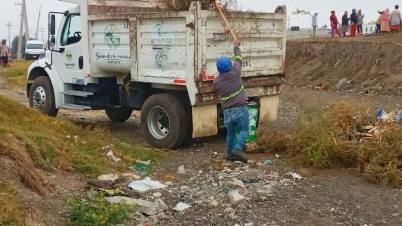 Realiza CAPAMH jornada de limpieza y cuidado del medio ambiente