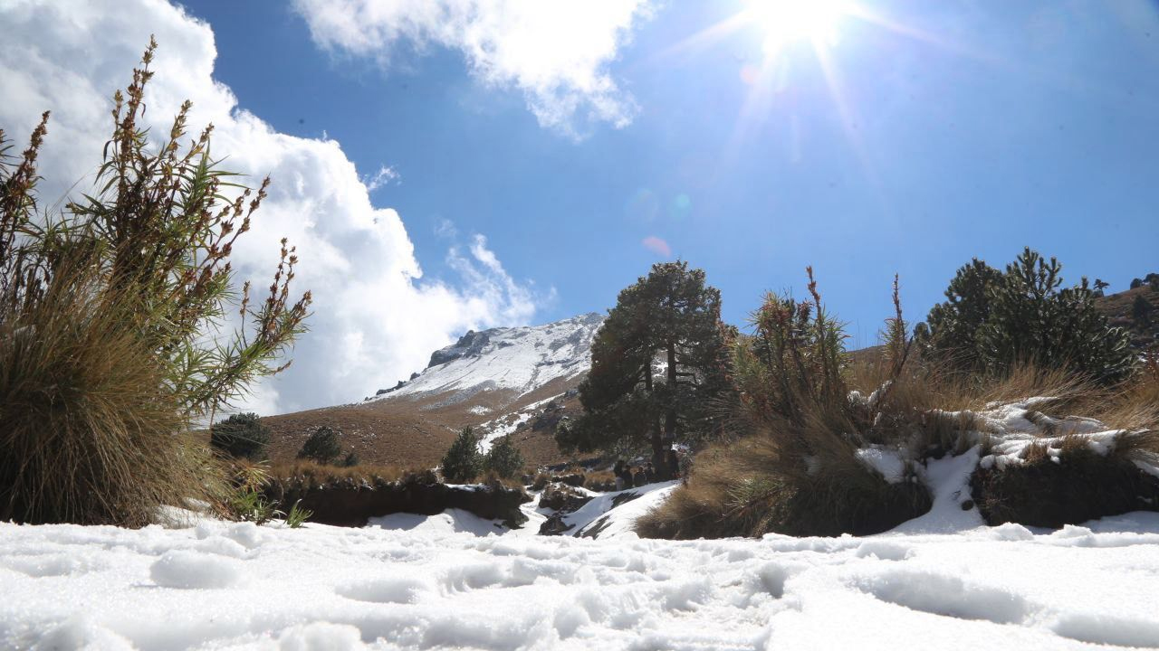 Recomienda protección civil de Huamantla a visitantes tomar precauciones si acuden a la malinche
