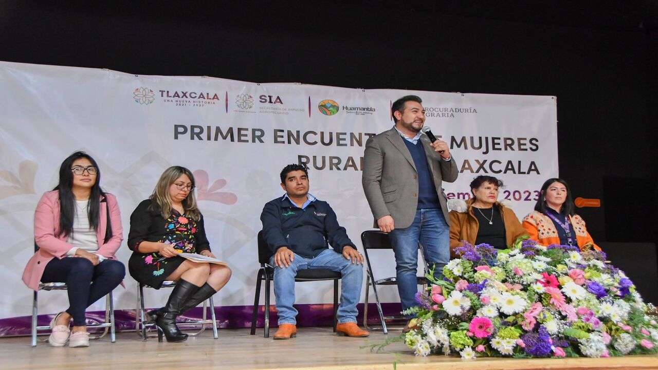 Se realiza en Huamantla primer encuentro de mujeres rurales de Tlaxcala