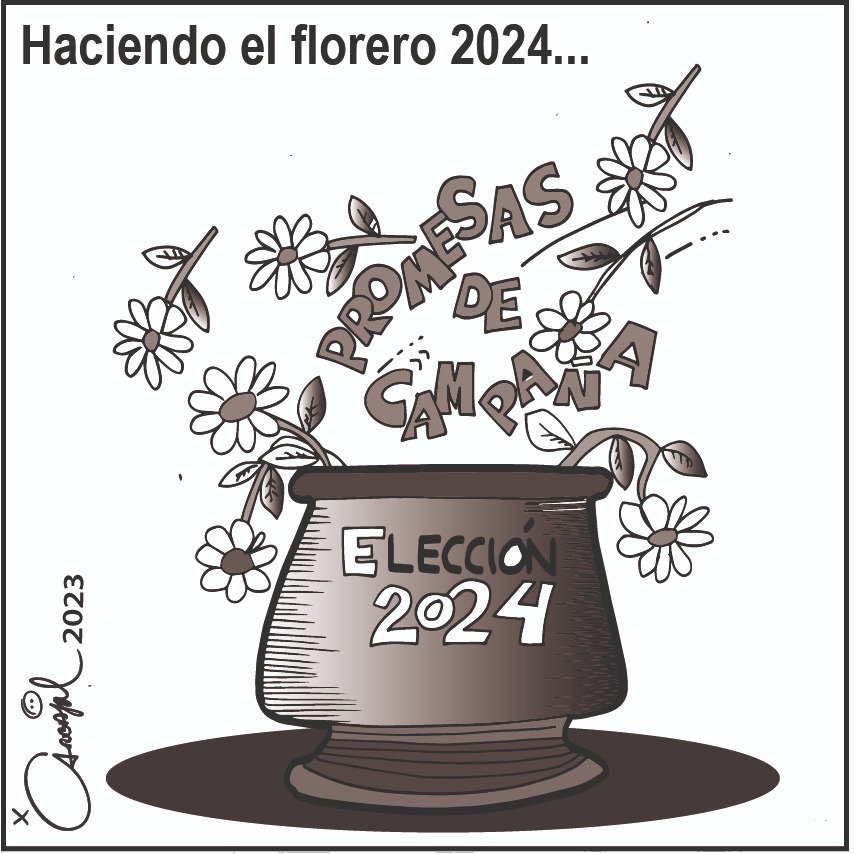 Haciendo el florero 2024...