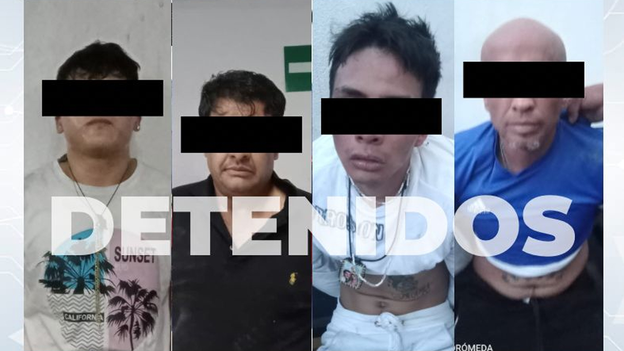 Frustra robo policía de Huamantla y detiene a presuntos asaltantes