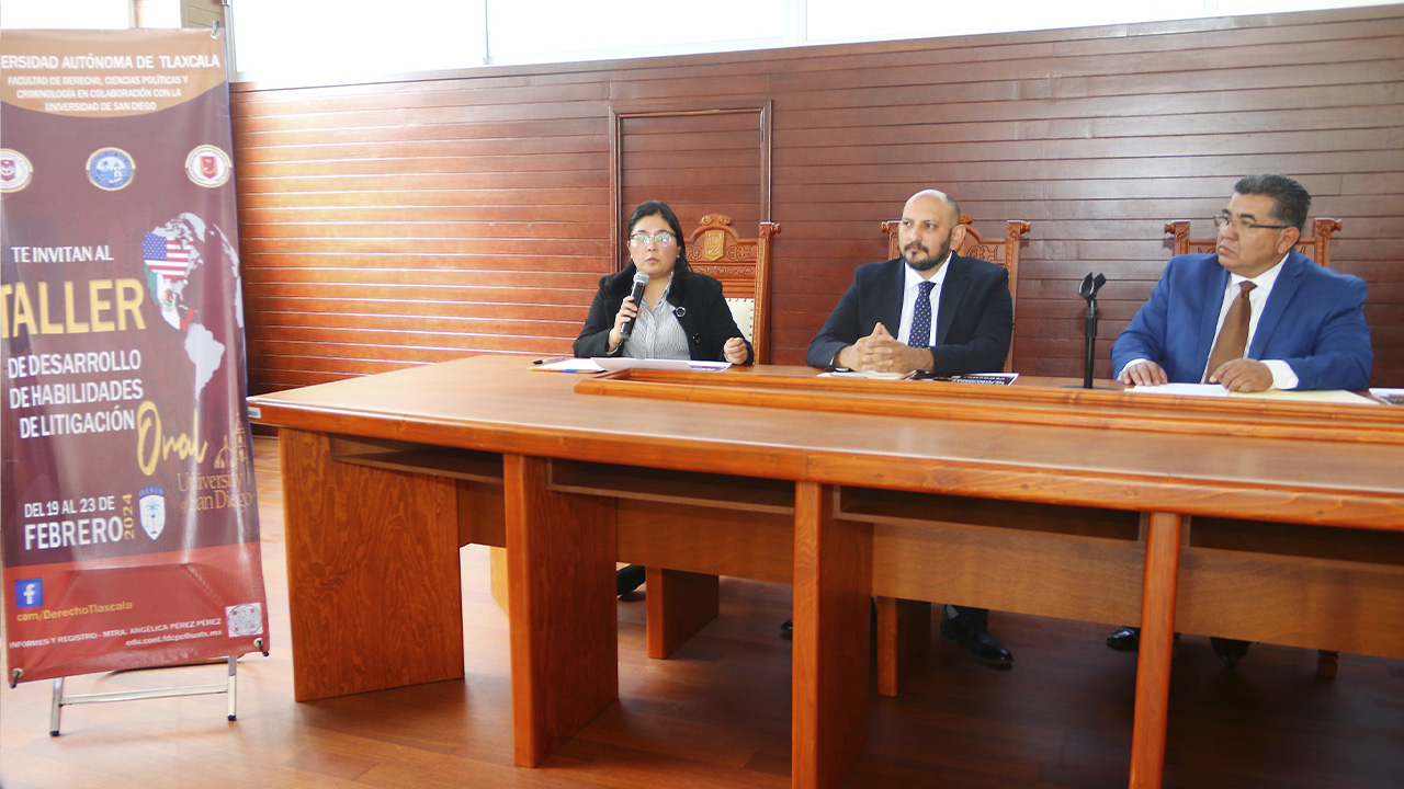 Efectuará UATx taller de habilidades de litigación oral