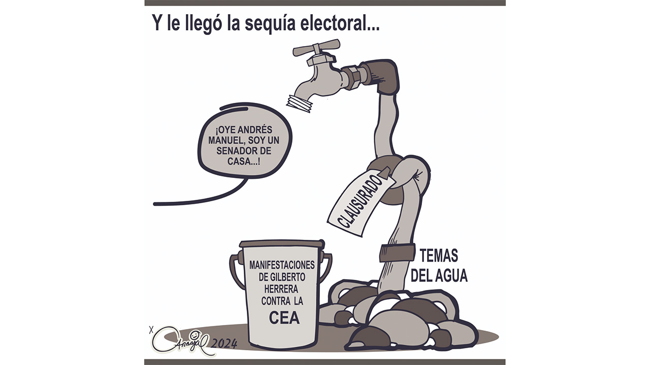 Y le llegó la sequía electoral