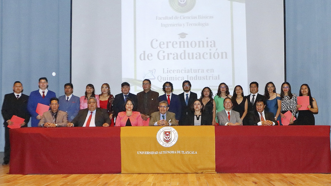 Se graduaron estudiantes de Ciencias Básicas, Ingeniería y Tecnología de la UATx