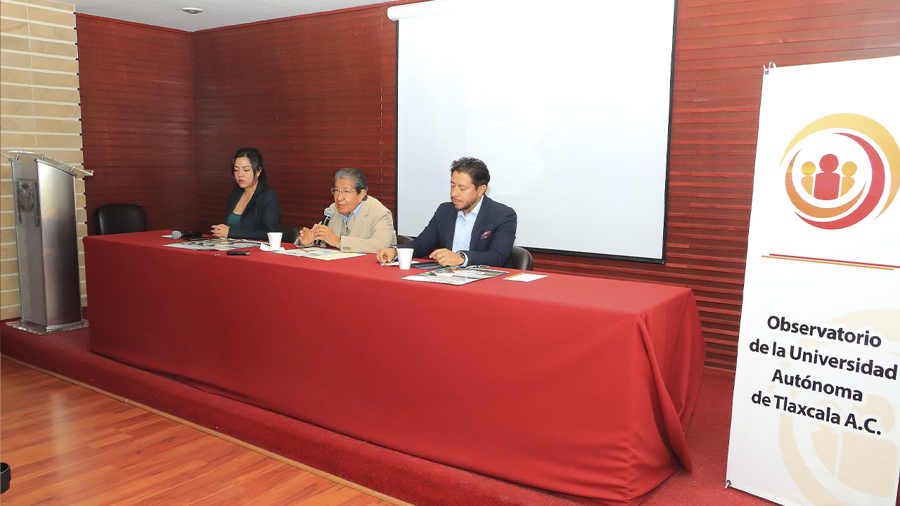 Presenta Observatorio Universitario de la UATx foro internacional ciudadano