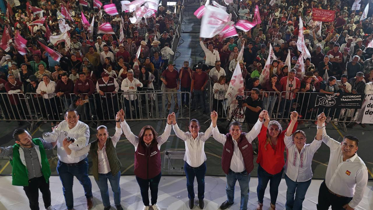 Claudia Sheinbaum destaca la fuerza de la 4T ante la guerra sucia de la oposición