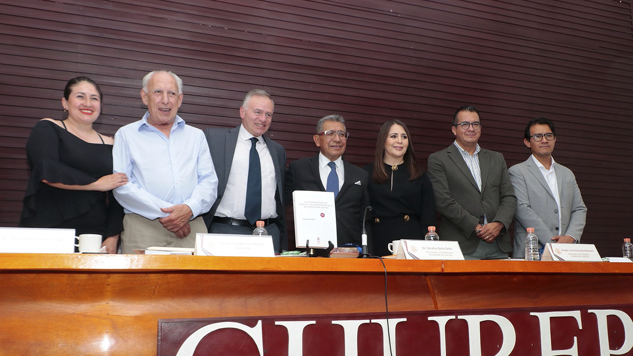 Presentó UATx libro sobre las herramientas de la argumentación jurídica