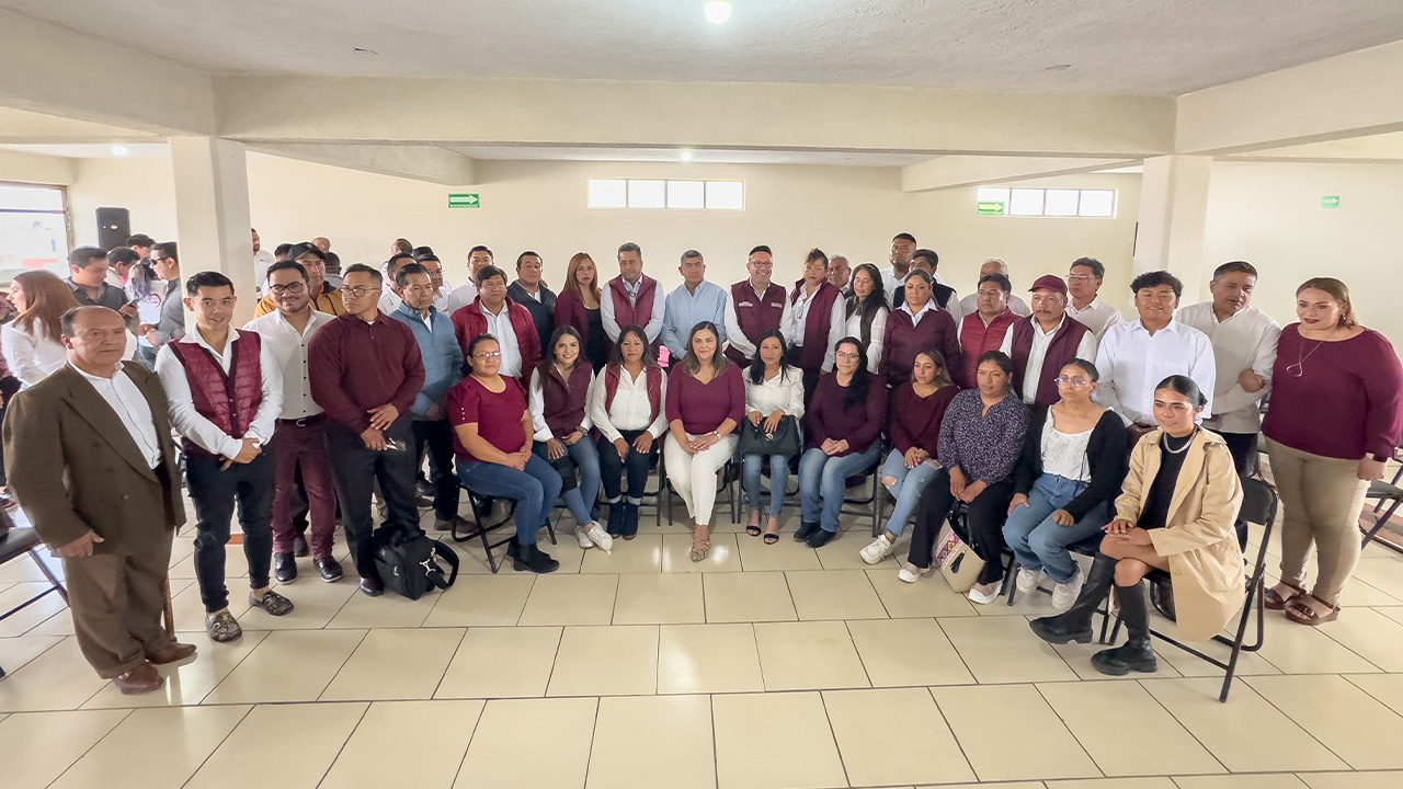 Morena anuncia equipo para competir por la alcaldía de Huamantla