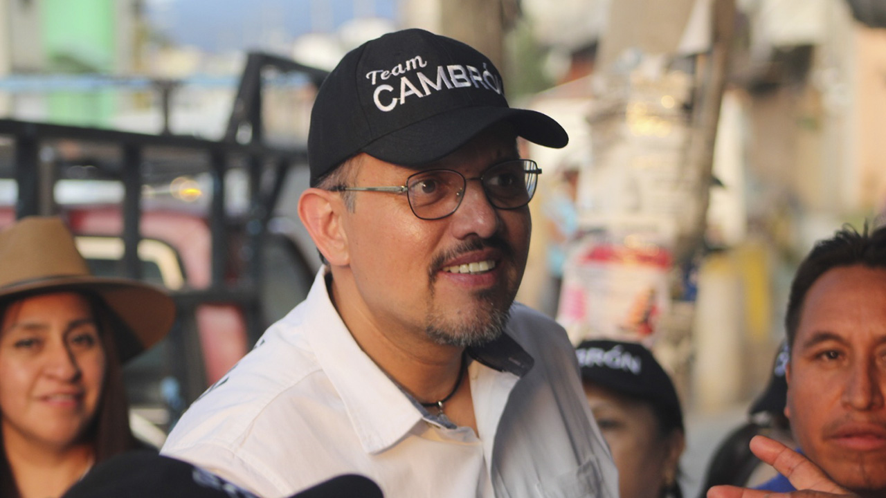 Gran aceptación de Manuel Cambrón en Teolocholco