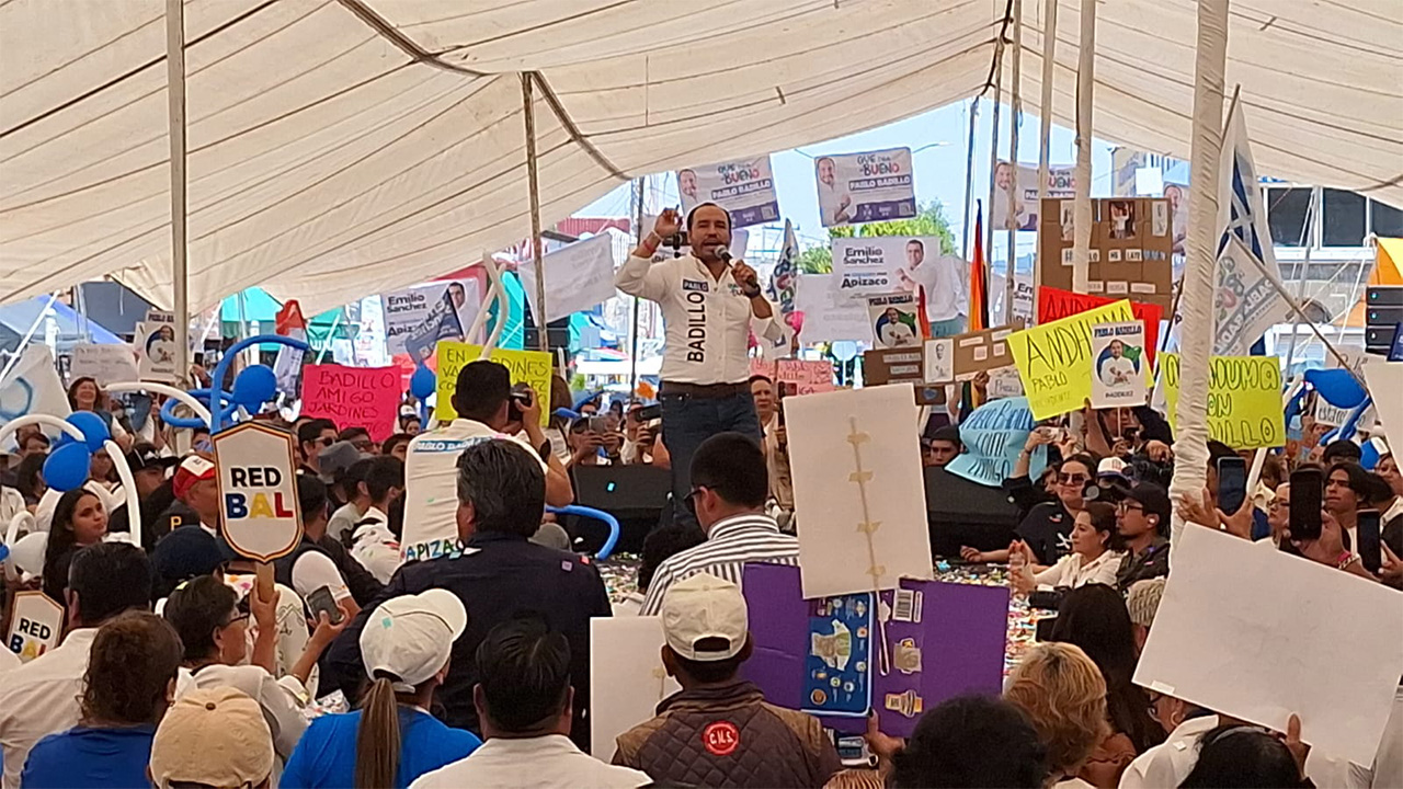 Pablo Badillo, Candidato del PRI-PAN, Pone la Seguridad en el Centro de su Campaña en Apizaco