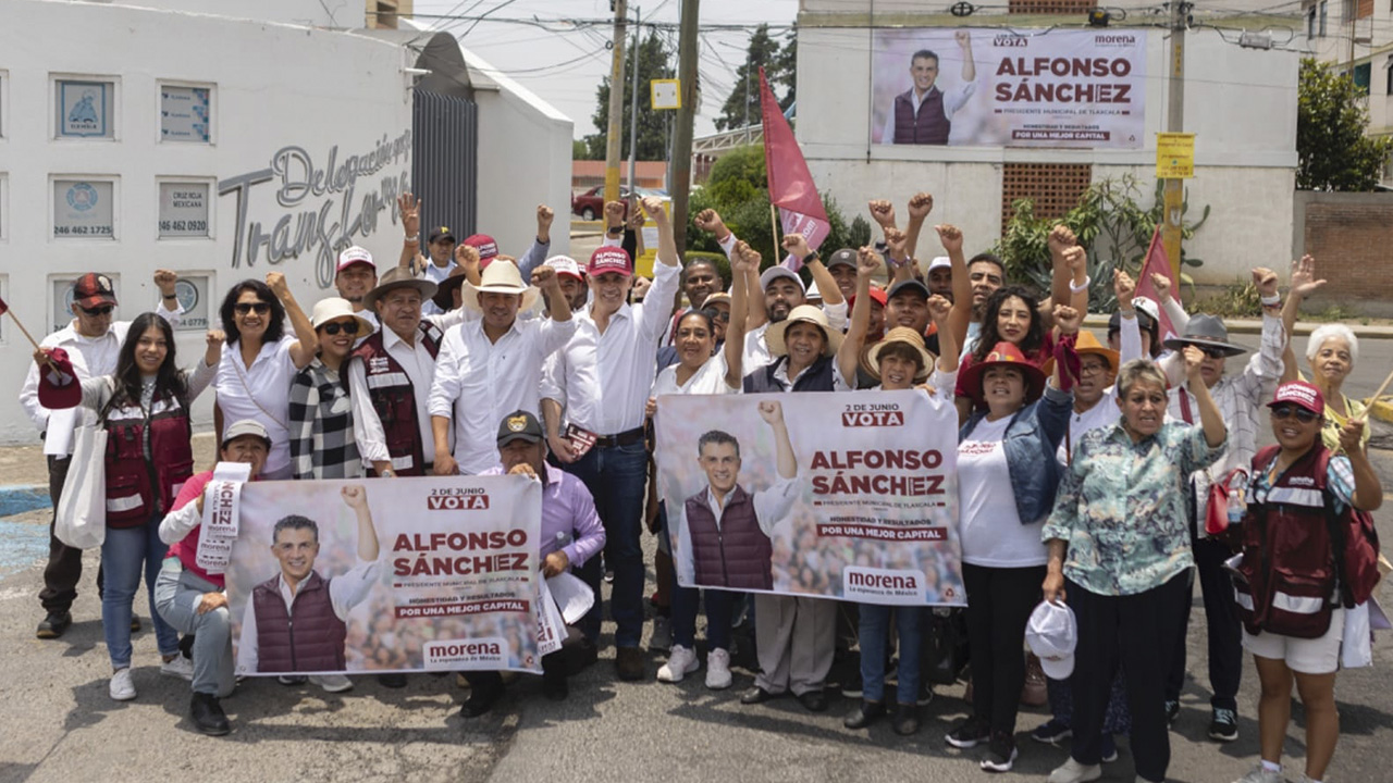 Alfonso Sánchez García de MORENA se Compromete con un Municipio Seguro y Próspero