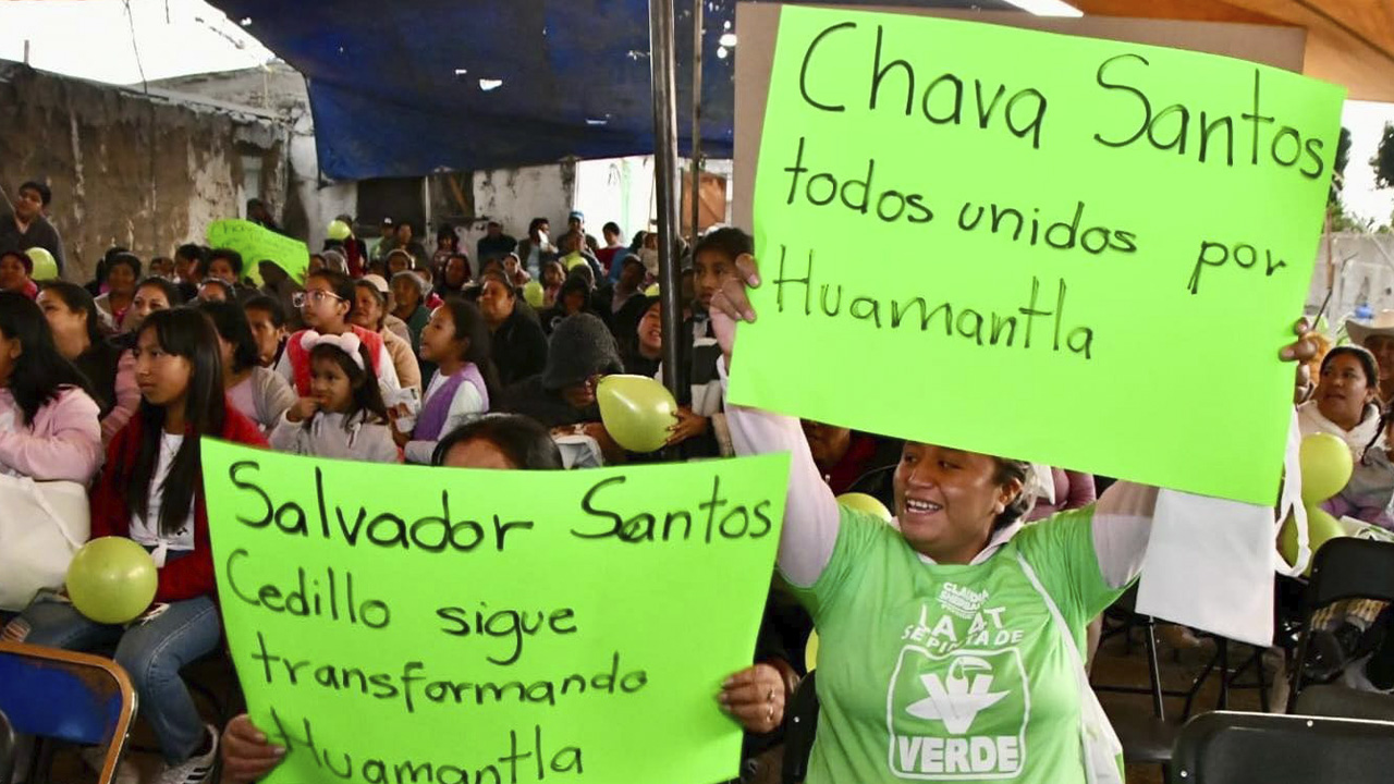 Salvador Santos Cedillo, un candidato cercano a la gente en la carrera por Huamantla
