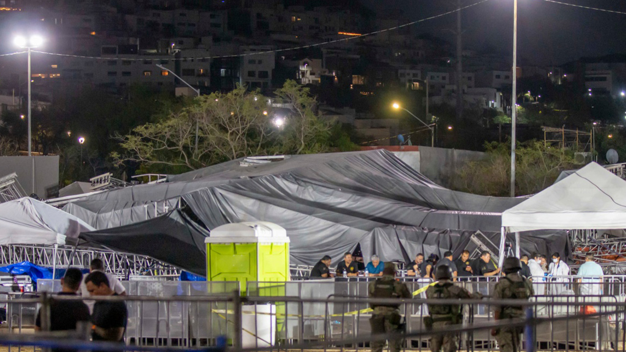 Tragedia en Mitin de MC: 112 Lesionados y 9 Fallecidos por Caída de Escenario