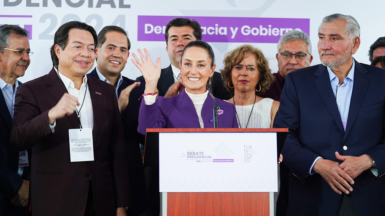 Me comprometo con el pueblo a llevar a México por el camino de la paz y la prosperidad: Claudia Sheinbaum
