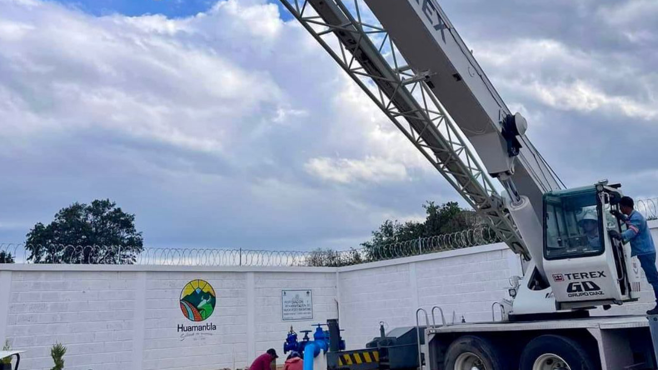 Realiza CAPAMH mantenimiento preventivo en el pozo San Antonio