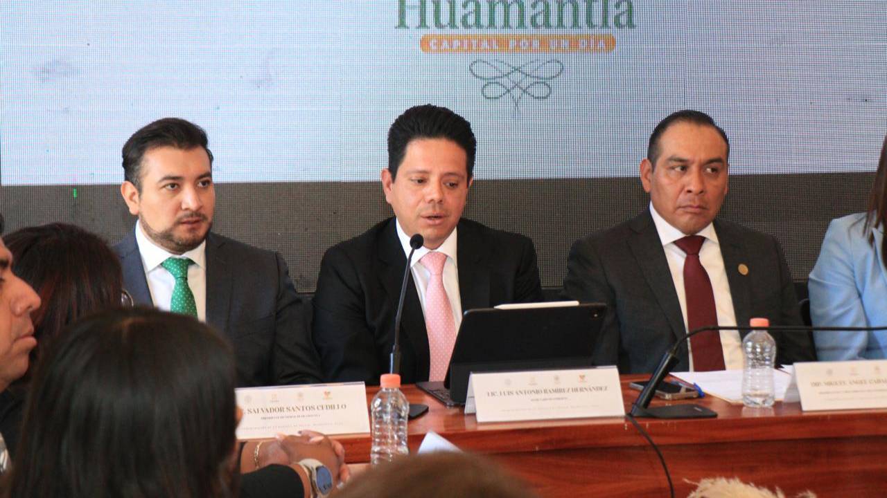 Trasladan los Poderes del Estado a Huamantla en Conmemoración de la Batalla de Tecoac