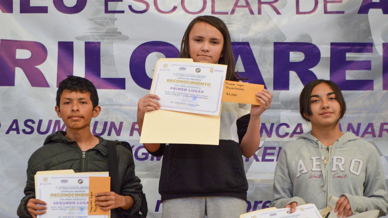 Con éxito se celebró el 2.º Torneo de Ajedrez "Cirilo Arenas" en Zacatelco