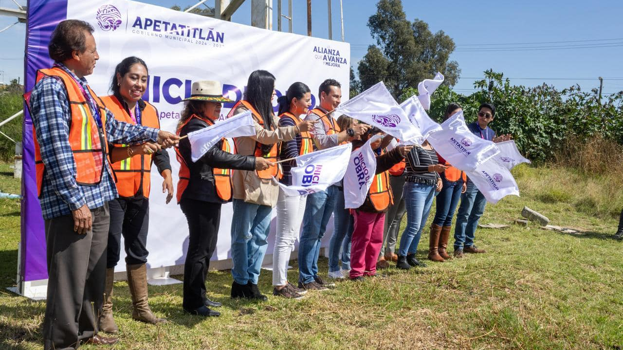 Inicia el Mantenimiento del Tanque Elevado de Agua Potable en San Pablo Apetatitlán