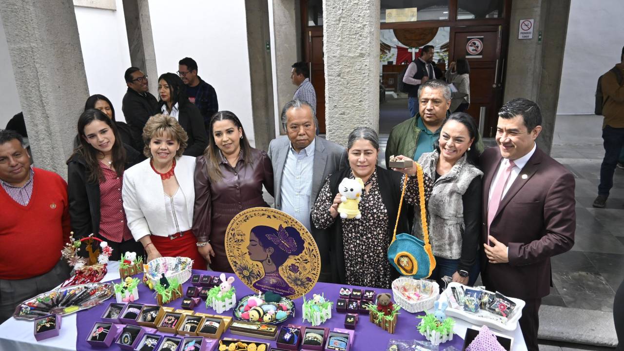 Presentan en el Congreso del Estado “Resurgimiento Mariposa”, marca penitenciaria en Tlaxcala