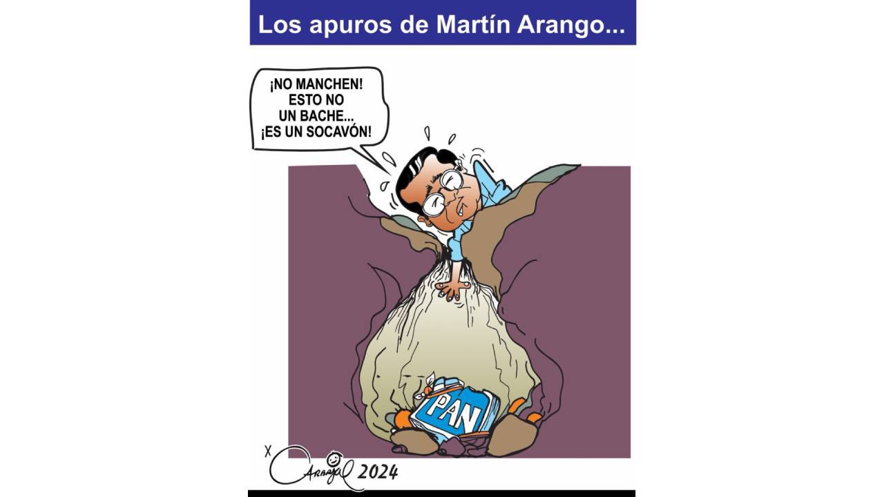 Los apuros de Martín Arango...