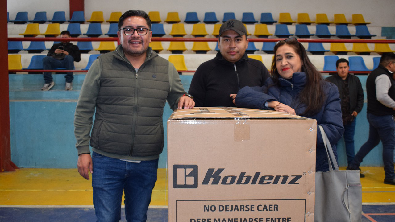 Se entregan 33 lavadoras en apoyo a la economía familiar de Zacatelco
